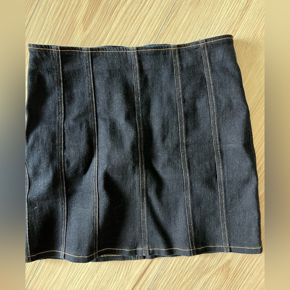 Veronica beard jean skirt